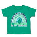 Toddler Clothes I Believe in My Abilities Rainbow Toddler Shirt Cotton