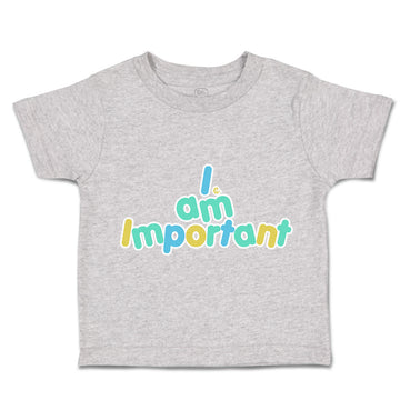 Toddler Clothes I Am Important Rainbow B Toddler Shirt Baby Clothes Cotton