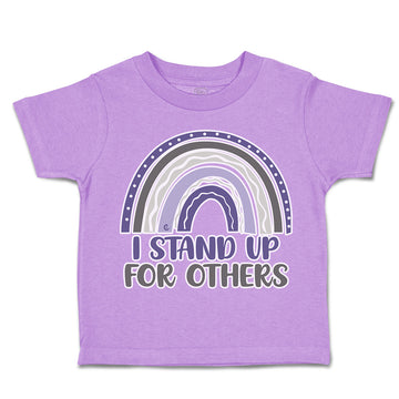 Toddler Clothes I Stand out for Others Rainbow Toddler Shirt Baby Clothes Cotton