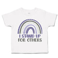 Toddler Clothes I Stand out for Others Rainbow Toddler Shirt Baby Clothes Cotton