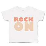 Toddler Clothes Rock on Toddler Shirt Baby Clothes Cotton