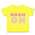 Toddler Clothes Rock on Toddler Shirt Baby Clothes Cotton