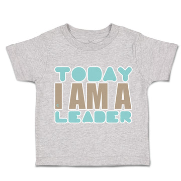 Toddler Clothes Today I Am A Leader Toddler Shirt Baby Clothes Cotton