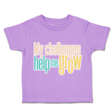 Toddler Clothes My Challenges Help Me Grow Toddler Shirt Baby Clothes Cotton