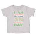 Toddler Clothes I Am Choosing to Have An Amazing Day Toddler Shirt Cotton