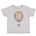 Toddler Clothes Today I Choose Joy Hot Air Balloon Toddler Shirt Cotton