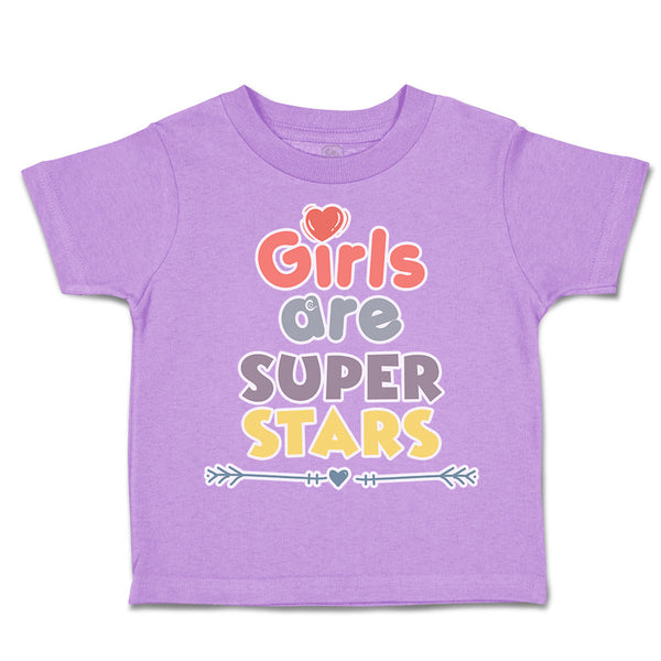 Girls Are Super Stars Heart Arrow