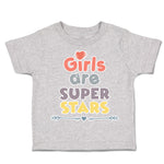 Toddler Clothes Girls Are Super Stars Heart Arrow Toddler Shirt Cotton