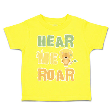 Toddler Clothes Hear Me Roar Lion Toddler Shirt Baby Clothes Cotton