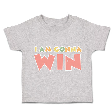 Toddler Clothes I Am Going to Win Toddler Shirt Baby Clothes Cotton