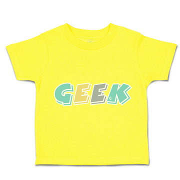 Toddler Clothes Geek Freak Toddler Shirt Baby Clothes Cotton