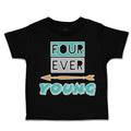 Toddler Clothes Forever Young Arrow Toddler Shirt Baby Clothes Cotton