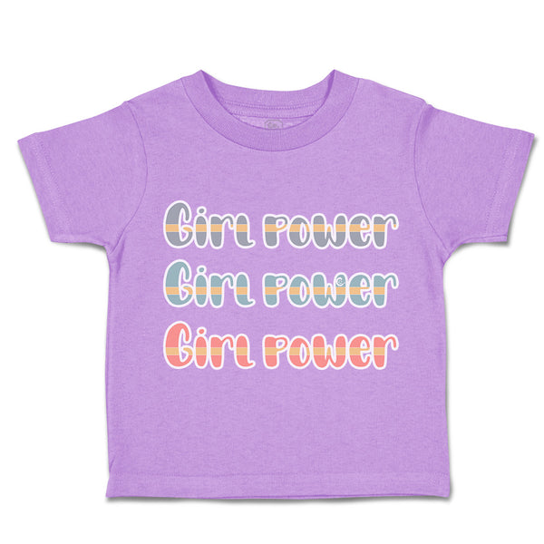 Toddler Clothes Girl Power Toddler Shirt Baby Clothes Cotton