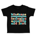 Toddler Clothes Kindness Compassion Inclusion Equality Love Toddler Shirt Cotton