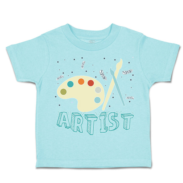 Toddler Clothes Artist Painting Accessories Toddler Shirt Baby Clothes Cotton