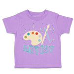 Toddler Clothes Artist Painting Accessories Toddler Shirt Baby Clothes Cotton