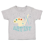 Toddler Clothes Artist Painting Accessories Toddler Shirt Baby Clothes Cotton