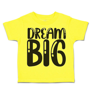 Toddler Clothes Dream Big C Toddler Shirt Baby Clothes Cotton