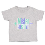 Toddler Clothes Mister Positive Toddler Shirt Baby Clothes Cotton