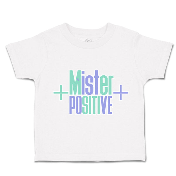 Toddler Clothes Mister Positive Toddler Shirt Baby Clothes Cotton