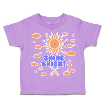 Toddler Clothes Shine Bright Sun Stars Clouds Toddler Shirt Baby Clothes Cotton