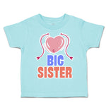 Toddler Clothes Big Sister Heart Arrow Toddler Shirt Baby Clothes Cotton