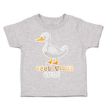 Toddler Clothes Good Vibes Only Duck Toddler Shirt Baby Clothes Cotton