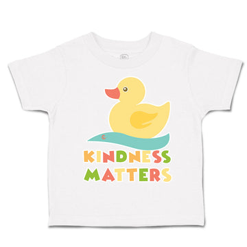 Toddler Clothes Kindness Matters Duckling Toddler Shirt Baby Clothes Cotton