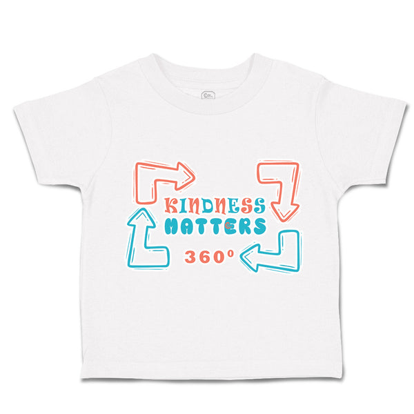 Toddler Clothes Kindness Matters Arrow A Toddler Shirt Baby Clothes Cotton