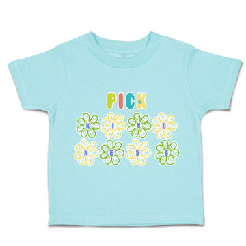 Toddler Clothes Pick Kindness Flowers Toddler Shirt Baby Clothes Cotton