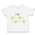 Toddler Clothes Pick Kindness Flowers Toddler Shirt Baby Clothes Cotton