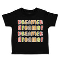 Toddler Clothes Dreamer Toddler Shirt Baby Clothes Cotton