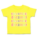 Toddler Clothes Dreamer Toddler Shirt Baby Clothes Cotton