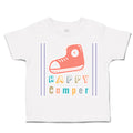 Toddler Clothes Happy Camper Boots Toddler Shirt Baby Clothes Cotton