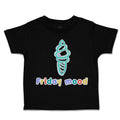 Toddler Clothes Friday Mood Ice-Cream Toddler Shirt Baby Clothes Cotton