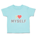 Toddler Clothes I Love Myself Heart Toddler Shirt Baby Clothes Cotton