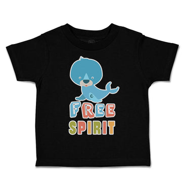 Toddler Clothes Free Spirit Seal Toddler Shirt Baby Clothes Cotton