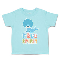 Toddler Clothes Free Spirit Seal Toddler Shirt Baby Clothes Cotton