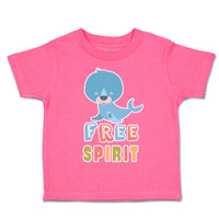 Toddler Clothes Free Spirit Seal Toddler Shirt Baby Clothes Cotton