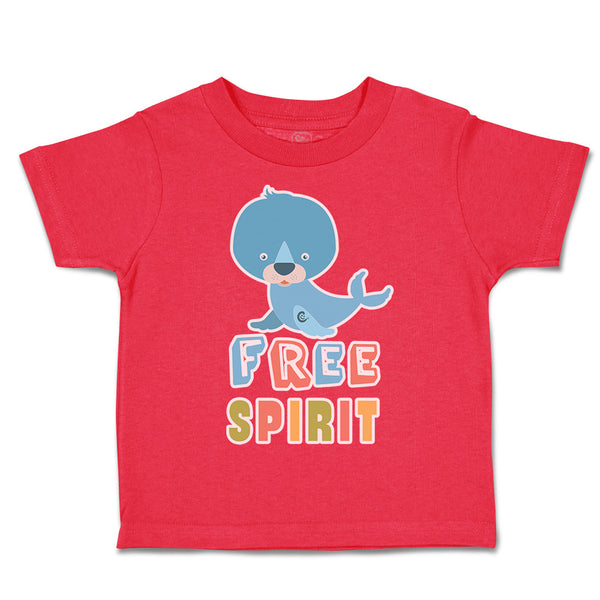 Toddler Clothes Free Spirit Seal Toddler Shirt Baby Clothes Cotton