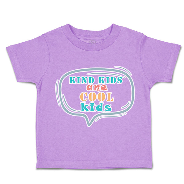 Toddler Clothes Kind Kids Are Cool Kids Toddler Shirt Baby Clothes Cotton