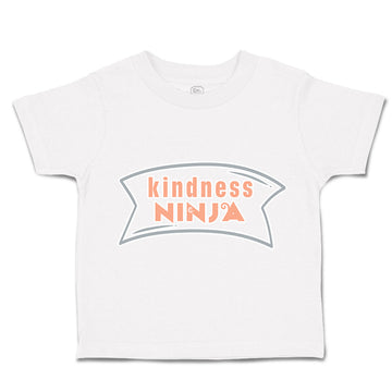 Toddler Clothes Kindness Ninja Toddler Shirt Baby Clothes Cotton