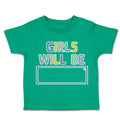 Toddler Clothes Girls Will Be A Toddler Shirt Baby Clothes Cotton