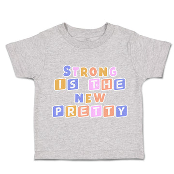 Toddler Clothes Strong Is The New Pretty B Toddler Shirt Baby Clothes Cotton