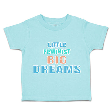 Toddler Clothes Little Feminist Big Dreams Frock Toddler Shirt Cotton