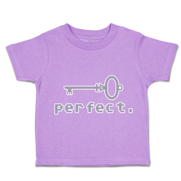 Toddler Clothes Perfect Key Toddler Shirt Baby Clothes Cotton