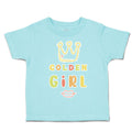 Toddler Clothes Golden Girl Crown Red Lips Toddler Shirt Baby Clothes Cotton