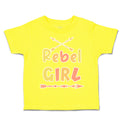 Toddler Clothes Rebel Girl Arrow Toddler Shirt Baby Clothes Cotton