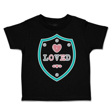 Toddler Clothes Loved Heart Love Toddler Shirt Baby Clothes Cotton