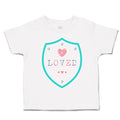 Toddler Clothes Loved Heart Love Toddler Shirt Baby Clothes Cotton